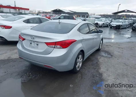 2013 Hyundai Elantra Gls из США, поврежденный, VIN 5NPDH4AE3DH280016